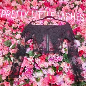 ~Sold~ Sheer Lace Top